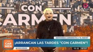 El decepcionante rating de la segunda emisión del nuevo programa de Carmen Barbieri en El Nueve