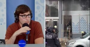 el momento exacto en que por un incendio se cortó en vivo la transmisión de Neura – GENTE Online