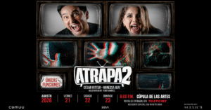 César Ritter y Vanessa Jerí se reencuentran en la obra “Atrap2”: fechas, entradas y todos los detalles